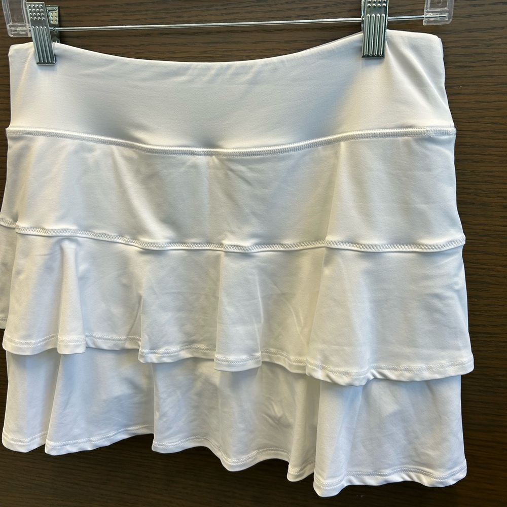 White Lija Activewear skirt